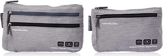  Travelon One Size, Gray Heather, One Size