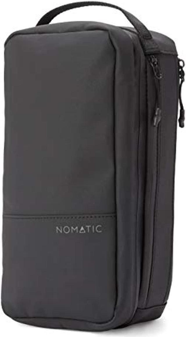 Main image of nomatic- toiletry wash bag for travel, waterproof storage case for shaving kit, makeup, toiletries (black), large v2
