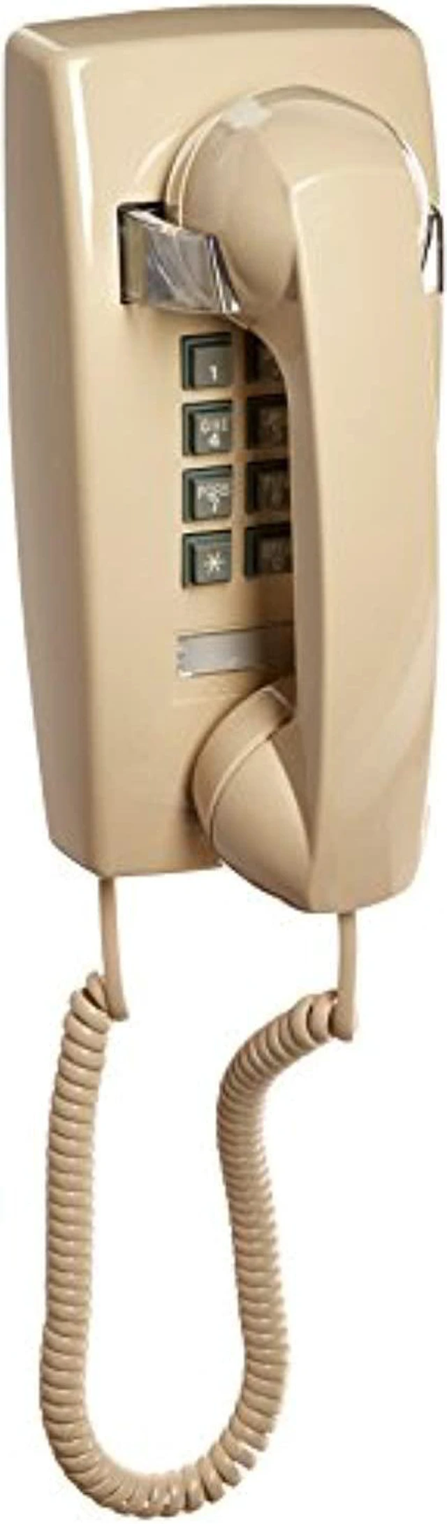 Main image of cortelco single line wall telephone (itt-2554-v-iv)