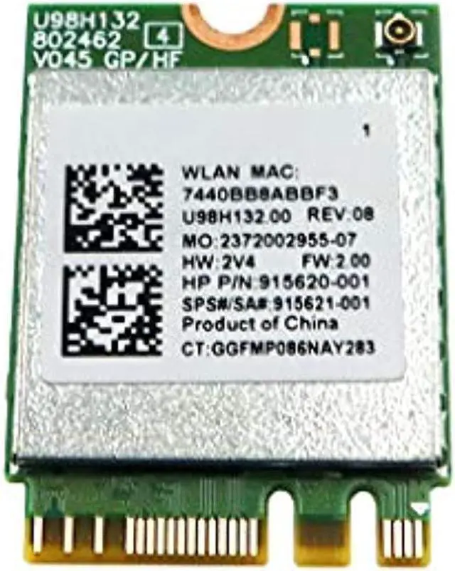 Alt view image 2 of 2 - RTL8821CE Realtek PCI-EXPRESS 802.11AC Wlan Bluetooth 4.2 Wifi Card 915620-001 Laptop Wireless Cards - Wifi