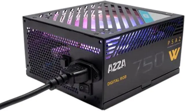 Alt view image 5 of 5 - AZZA PSAZ-750W French Version 750 W ATX 80 PLUS BRONZE Certified Non-Modular Power Supplies