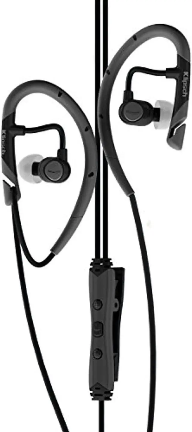 Alt view image 5 of 5 - Klipsch AS-5i Pro Sport In-Ear Headphones, Black