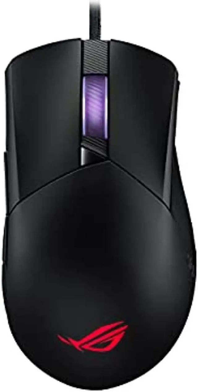 Main image of ASUS ROG Gladius III 90MP0270-BMUA00 Black 6 programmable buttons & scroll wheel + 1 profile button Buttons 1 x Wheel USB Wired 19000 dpi Gaming Mouse