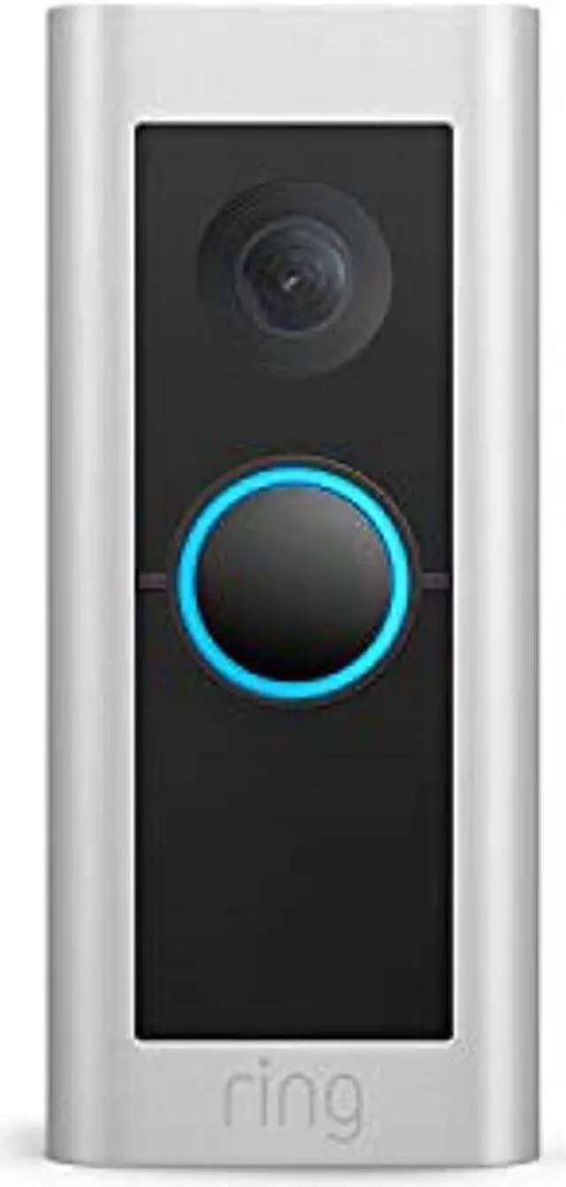Alt view image 17 of 20 - Ring Wired Video Doorbell Pro, Smart WiFi Video Doorbell Wired - Satin Nickel
