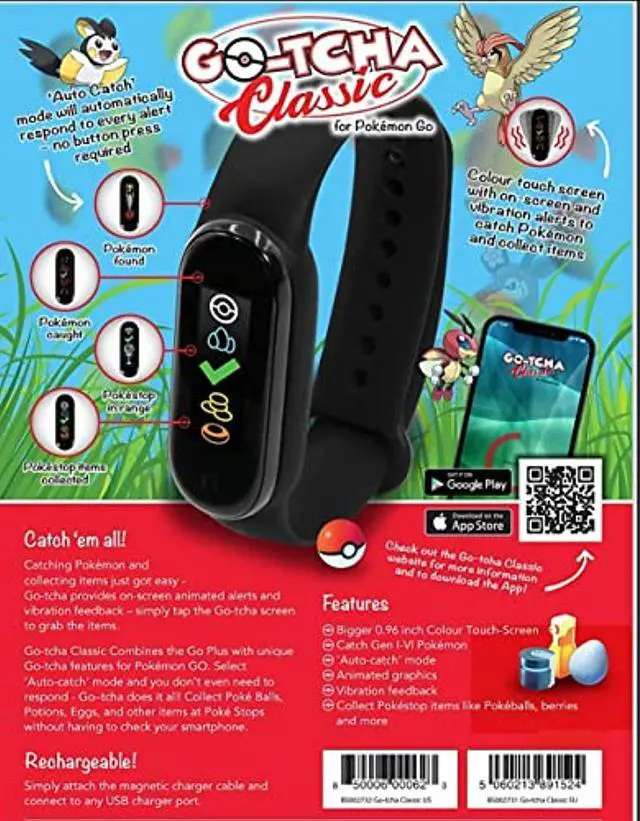 Alt view image 5 of 5 - GO-TCHA Classic for Pokemon Go