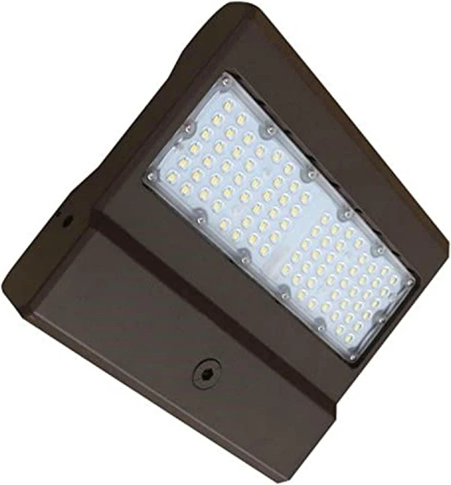 Main image of altatac led flood light outdoor waterproof 100~277v, 100w, 13500 lumens, 5000k, bronze, ideal for exterior building lighting, roadways, parking areas, mounting options sold separately
