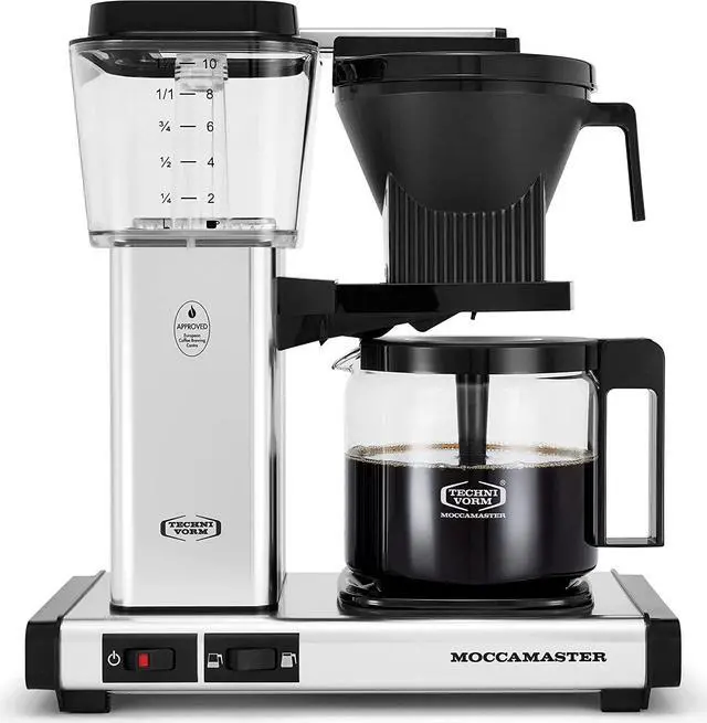 Alt view image 7 of 7 - Technivorm 53941 Moccamaster Coffee Maker - Silver