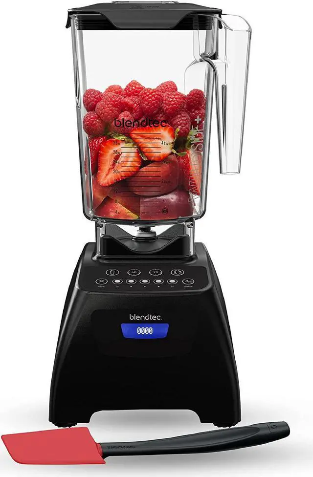 Alt view image 2 of 2 - blendtec classic 575 blender - wildside+ jar (90 oz) and spoonula spatula bundle - professional-grade power - self-cleaning - 4