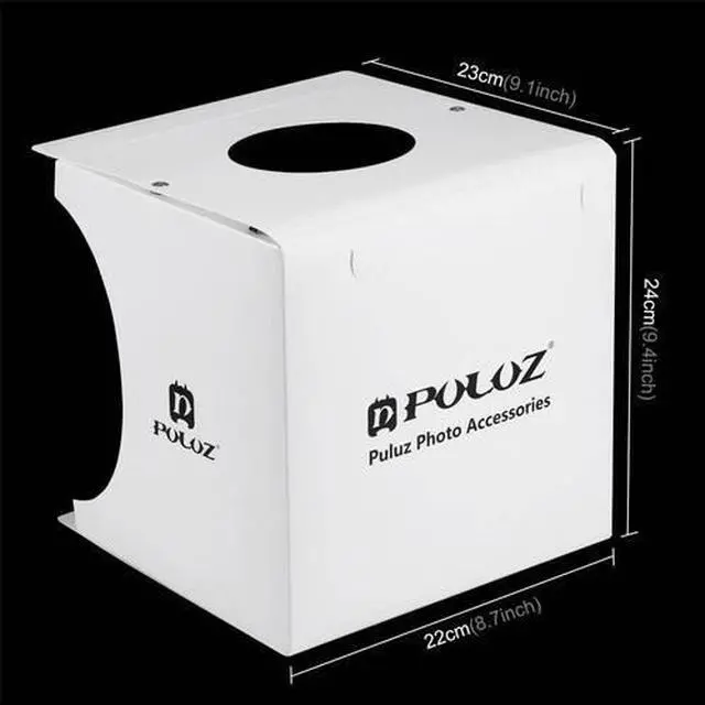 Alt view image 4 of 7 - Portable Photo Studio Backdrop Light Box Photography USB LED Mini Lightroom