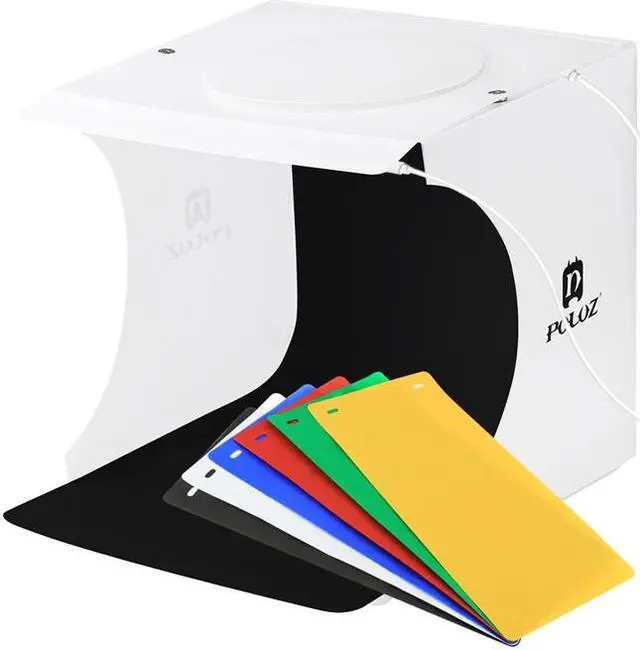 Alt view image 7 of 7 - Portable Photo Studio Backdrop Light Box Photography USB LED Mini Lightroom