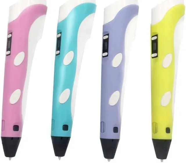 Alt view image 4 of 4 - 3D Printing Pen DIY 3D Pen With ABS/PLA Filament Refills Arts 3D Drawing Pen Creative Gift For Kids Design Painting Drawing