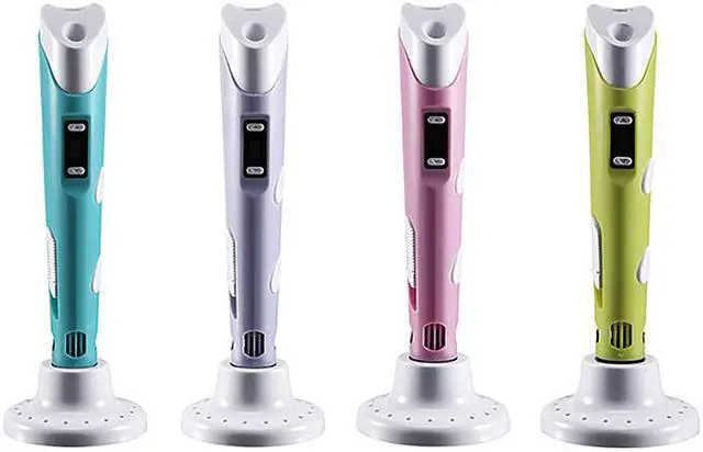 Alt view image 6 of 6 - 3D Printing Pen DIY 3D Pen With ABS/PLA Filament Refills Arts 3D Drawing Pen Creative Gift For Kids Design Painting Drawing