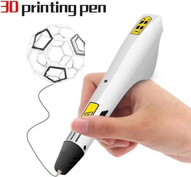 Alt view image 3 of 7 - 3D Pen DIY 3D Printer Pen Drawing Pens 3d Printing Gift for Kids With PLA Filament 1.75mm Christmas Birthday Gift
