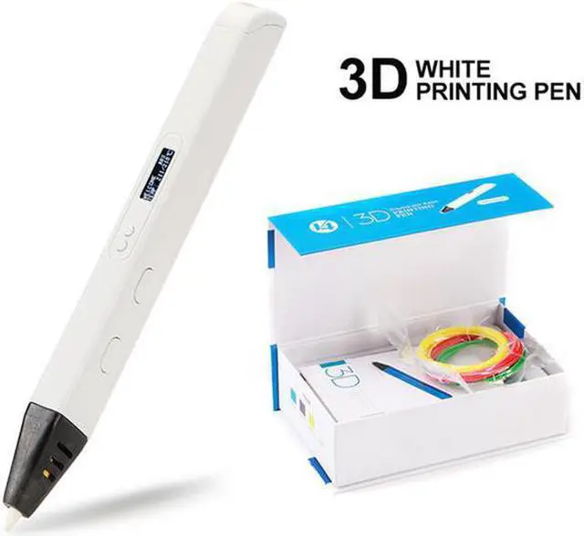 Alt view image 3 of 7 - 3D Printing pen DIY 3D Pen With ABS/PLA Filament Refills Arts 3D Drawing Pen Creative Gift For Kids Design Painting Drawing