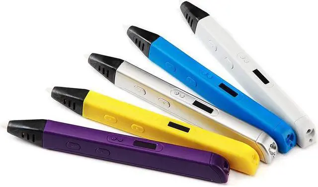 Alt view image 3 of 7 - 3D Printing pen DIY 3D Pen With ABS/PLA Filament Refills Arts 3D Drawing Pen Creative Gift For Kids Design Painting Drawing