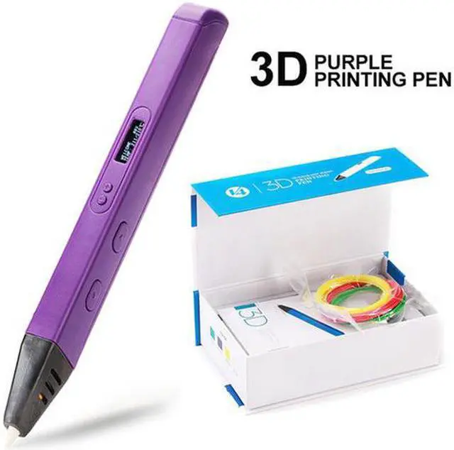 Alt view image 2 of 7 - 3D Printing pen DIY 3D Pen With ABS/PLA Filament Refills Arts 3D Drawing Pen Creative Gift For Kids Design Painting Drawing