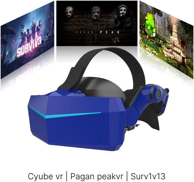 Outlet: Pimax Vision 8K Plus VR Headset with 4K CLPL 200 Degrees FOV, Fast-Switched Gaming RGB Pixel Matrix Panels for PC VR Steam Games Videos VR - Newegg.com