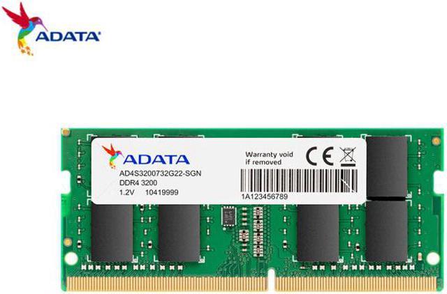 ADATA DDR4 32GB 3200MHz MT/s (PC4-25600) SODIMM 260-pin laptop module Laptop Memory - Newegg.com