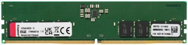 Kingston DDR5 (PC5 38400) 4800MHz 16GB desktop memory module 288