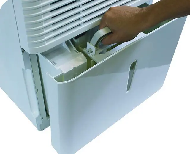 Alt view image 5 of 5 - Keystone 30-Pint Dehumidifier with Electronic Controls, White KSTAD30B