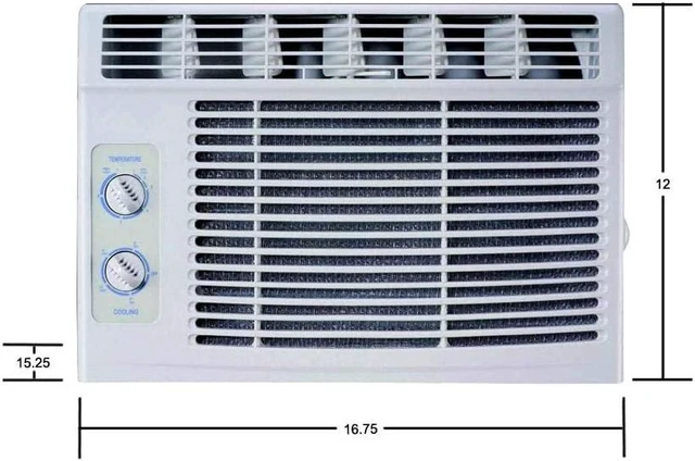 Alt view image 4 of 4 - RCA RACM5005 5,000 Cooling Capacity (BTU) Window Air Conditioner