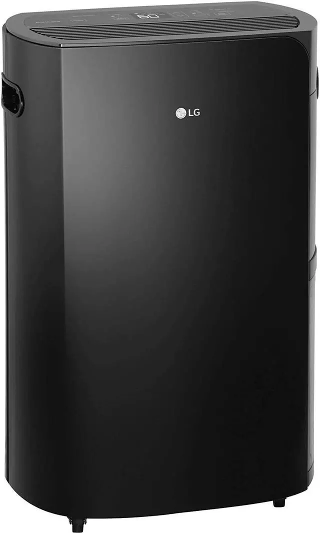 Alt view image 5 of 10 - LG UD501KOJ5 PuriCare 50 Pint Dehumidifier with Drain Pump & WiFi Black