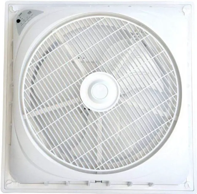 Alt view image 5 of 6 - Sunpentown SF-1691C 16 in. White DC-Motor Drop Ceiling Fan