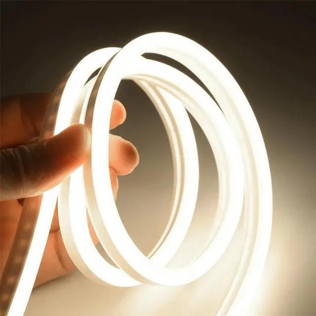 Main image of LED neon light strip 12V 2835 flexible waterproof strip 1M(white)