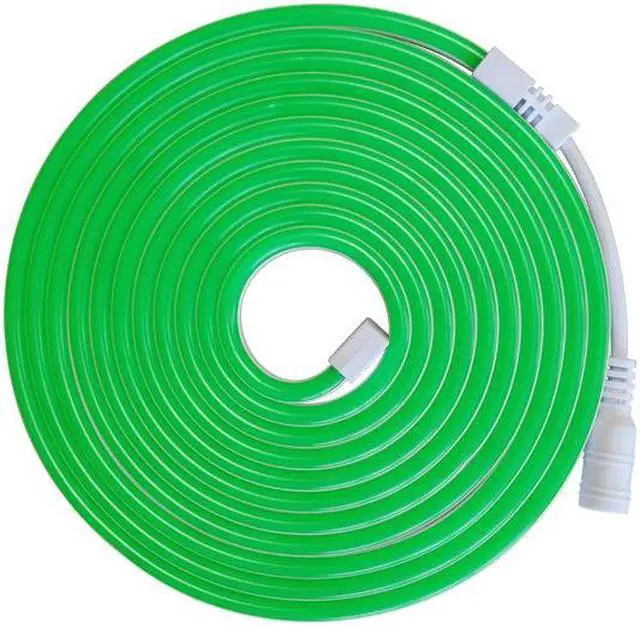 Main image of LED neon light strip 12V 2835 flexible waterproof strip 1M(green)
