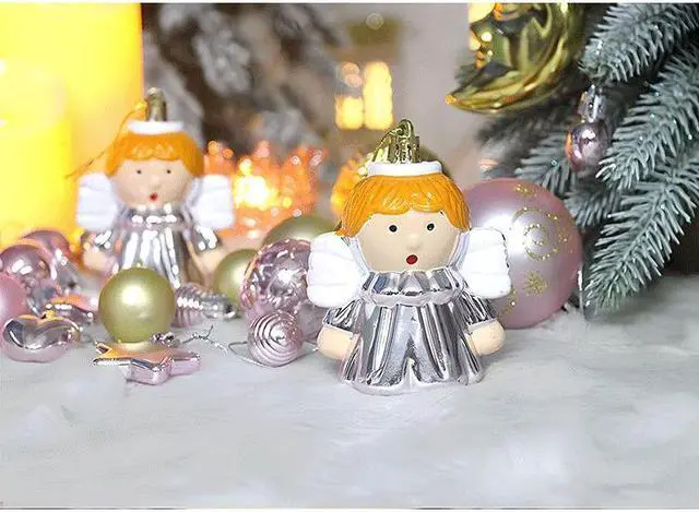 Alt view image 2 of 4 - Newest Christmas Tree Ornament, 72pcs Christmas Tree Decoration Set Red Green Gold Christmas Ball Shatterproof Hanging Tree Ornament Assortment Set