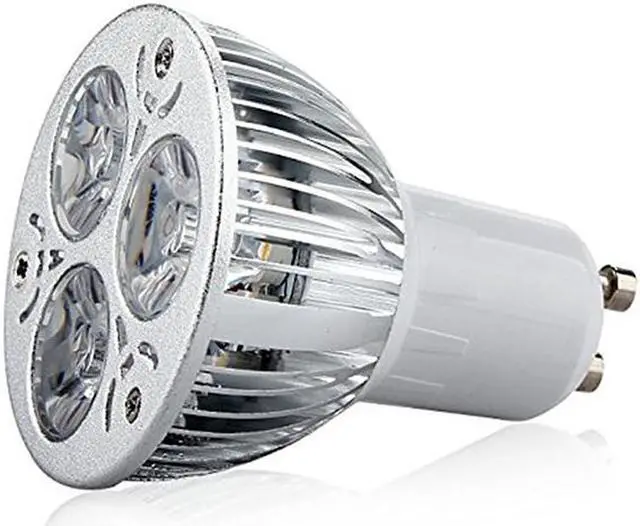 Alt view image 3 of 5 - 1pc 9 W LED Spotlight 600 lm GU10 3 LED Beads High Power LED Decorative Cold White 85-265 V / 1 pc / RoHS