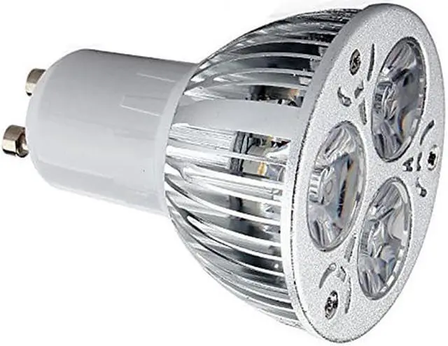 Main image of 1pc 9 W LED Spotlight 600 lm GU10 3 LED Beads High Power LED Decorative Cold White 85-265 V / 1 pc / RoHS