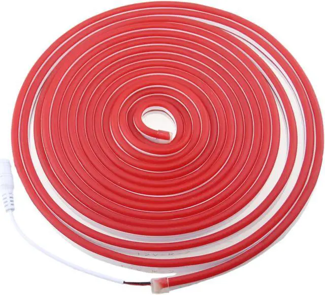 Main image of 16.4ft Dimmable White led Light Strip Flexible Silicone LED Neon Rope Lights DC12V IP67 for DIY Indoor & Outdoor Sign Letters Kichen Clubs Shopping malls Holiday Event