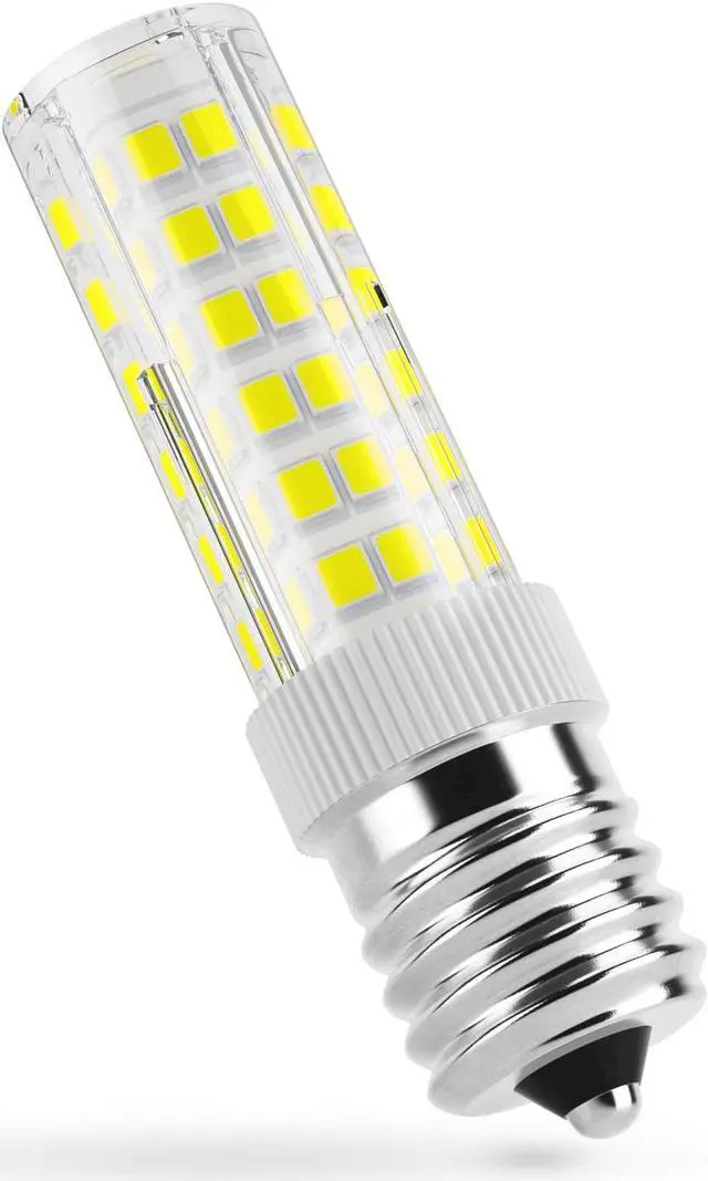 Alt view image 3 of 5 - E17 LED Bulb Appliance Bulbs Microwave Oven Light 5 Watt Warm White 3000K, 550lm, 50W Equivalent Halogen Replacement, Non-Dimmable, 2-Pack