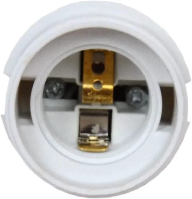 Alt view image 2 of 5 - 3-Pack E26 to E26 Socket Extender, OmaiLighting E27/E26 to E27/E26 Lamp Holder Adapter with Lamp Shade Ring