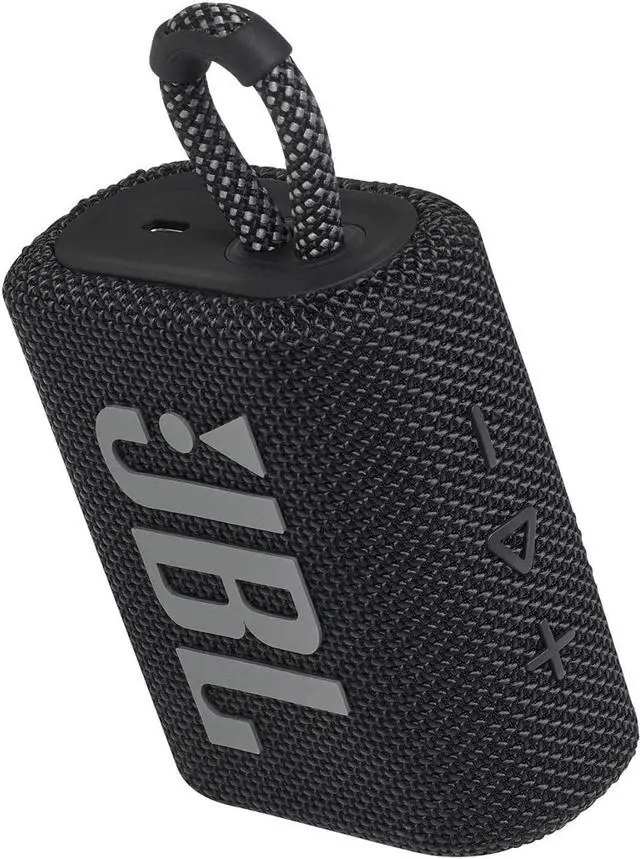 Alt view image 6 of 7 - Go 3: Portable Speaker with Bluetooth Built-in Battery Waterproof and Dustproof Feature - Black