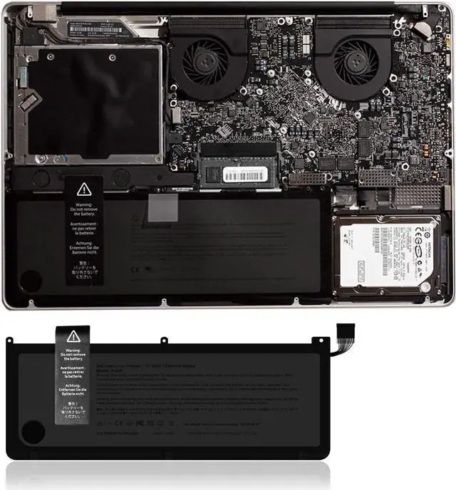 Alt view image 3 of 7 - BatPower A1309 Replacement Laptop Battery for Apple Early 2009 Mid 2009 2010 MacBook Pro 17 inch A1297 EMC 2272 A1297 EMC 2329 EMC 2272 EMC 2352 Battery MacBook Pro 17" A1297 Apple A1309 Battery 95Wh