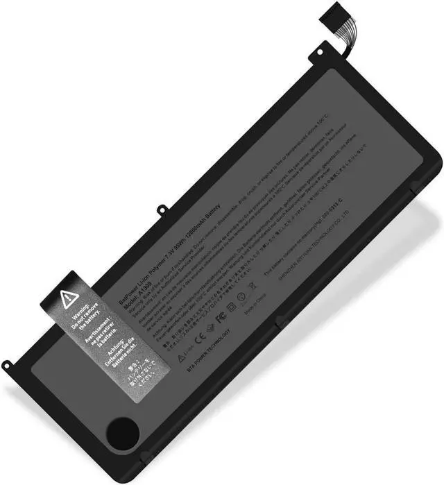 Alt view image 6 of 7 - BatPower A1309 Replacement Laptop Battery for Apple Early 2009 Mid 2009 2010 MacBook Pro 17 inch A1297 EMC 2272 A1297 EMC 2329 EMC 2272 EMC 2352 Battery MacBook Pro 17" A1297 Apple A1309 Battery 95Wh
