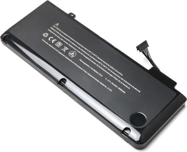 Alt view image 6 of 7 - New A1322 A1278 Laptop Replacement Battery for 2009 2010 2011 2012 MacBook Pro 13 inch Batteryfits MB990LL/A MB991ll/A MD101LL/A MD102LL/A MC374ll/A MC375LL/A MC700ll/A 661-5229 661-5557 020-6