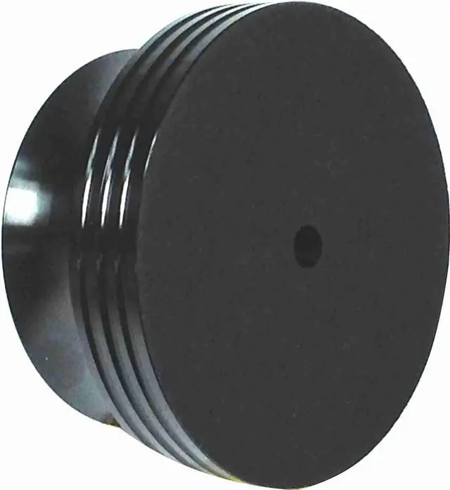 Alt view image 2 of 2 - Turntable Deluxe Aluminum Vinyl Record Clamp
