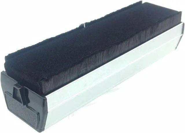 Alt view image 2 of 3 - Dual Carbon Fiber Vinyl Disc LP Record Cleaning Brush