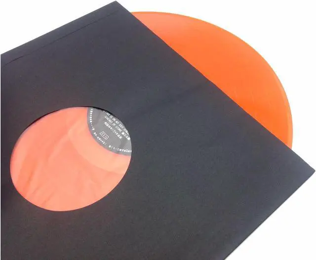 Alt view image 2 of 2 - 12" Black Craft & Rice Paper Vinyl Disc LP Record Sleeve - pack of 20