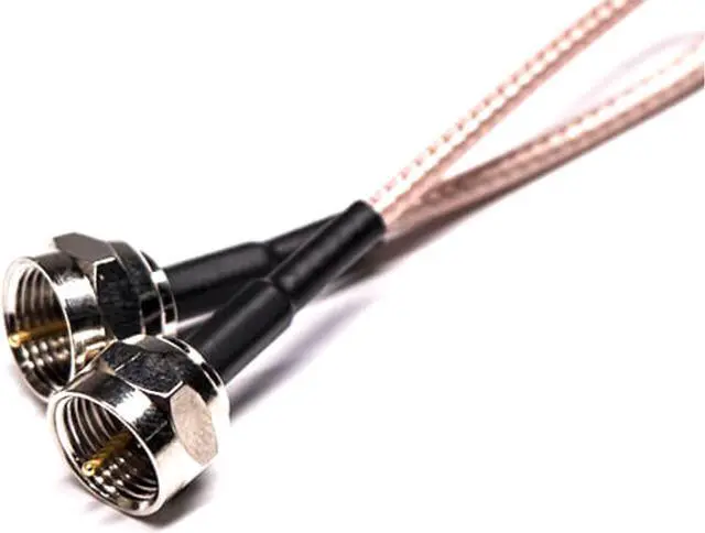 Main image of 75 ohm Coaxial Cable with F connectors - 2 foot