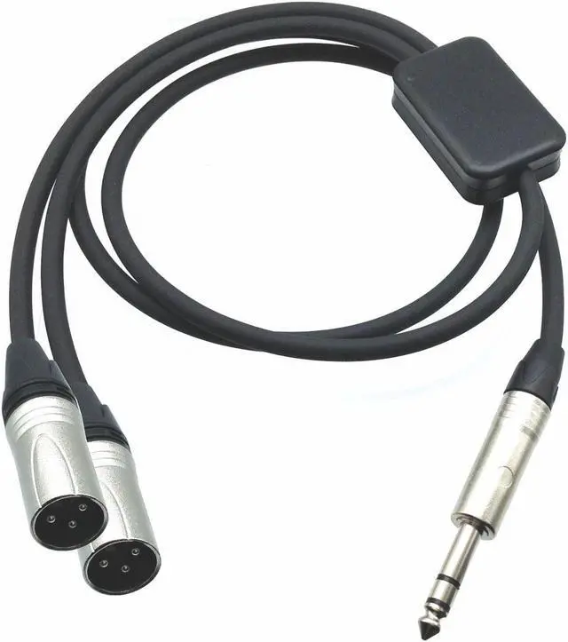 Main image of PRO Series Y Cable - 1/4" TRS Male to Dual Male XLR