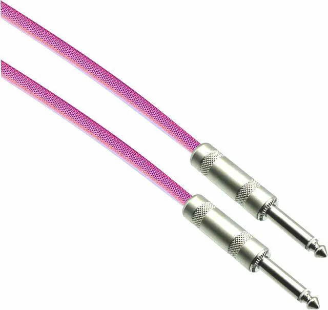 Main image of NEON PINK Designer Series Guitar Cables - 1/4" Straight to Straight