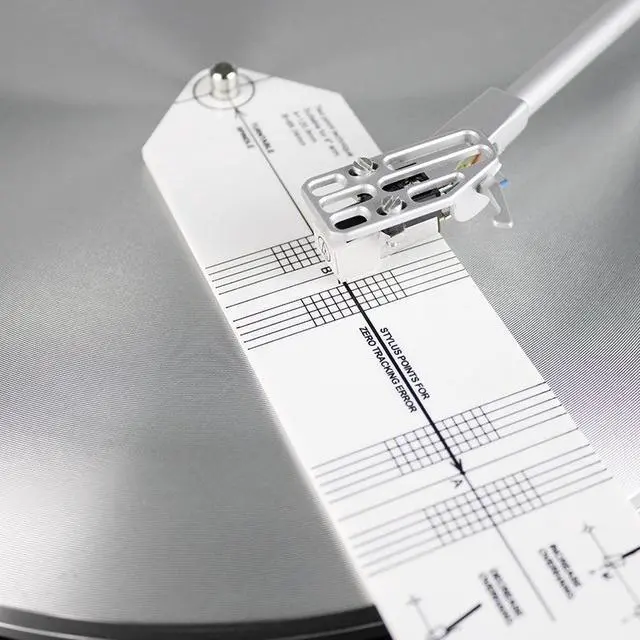 Alt view image 3 of 4 - Turntable Cartridge Alignment Protractor