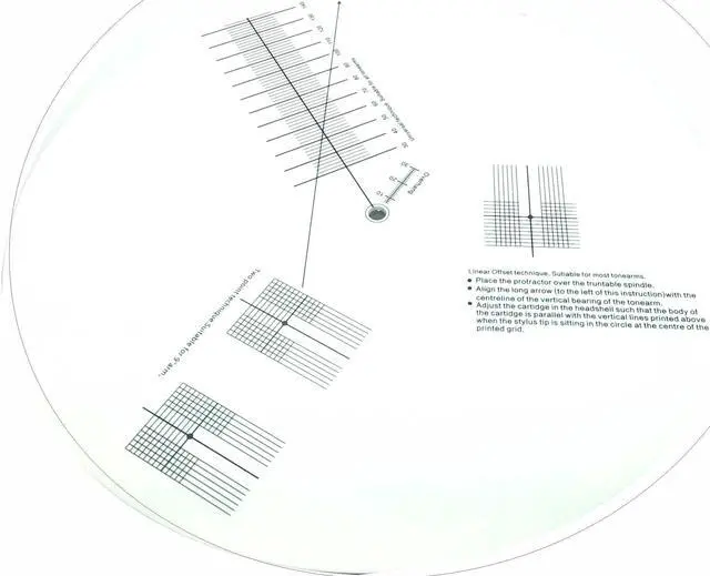 Alt view image 2 of 3 - Turntable Strobe and Alignment Mat for Turntables