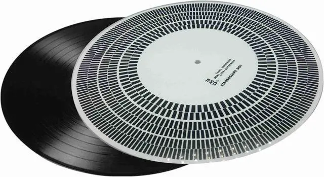 Alt view image 3 of 3 - Turntable Strobe and Alignment Mat for Turntables