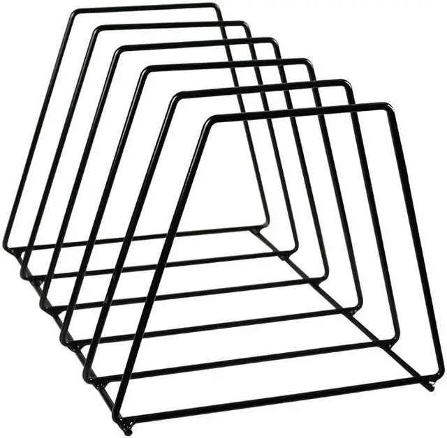 Main image of Countertop Vinyl Disc LP Record Wire Rack Holder