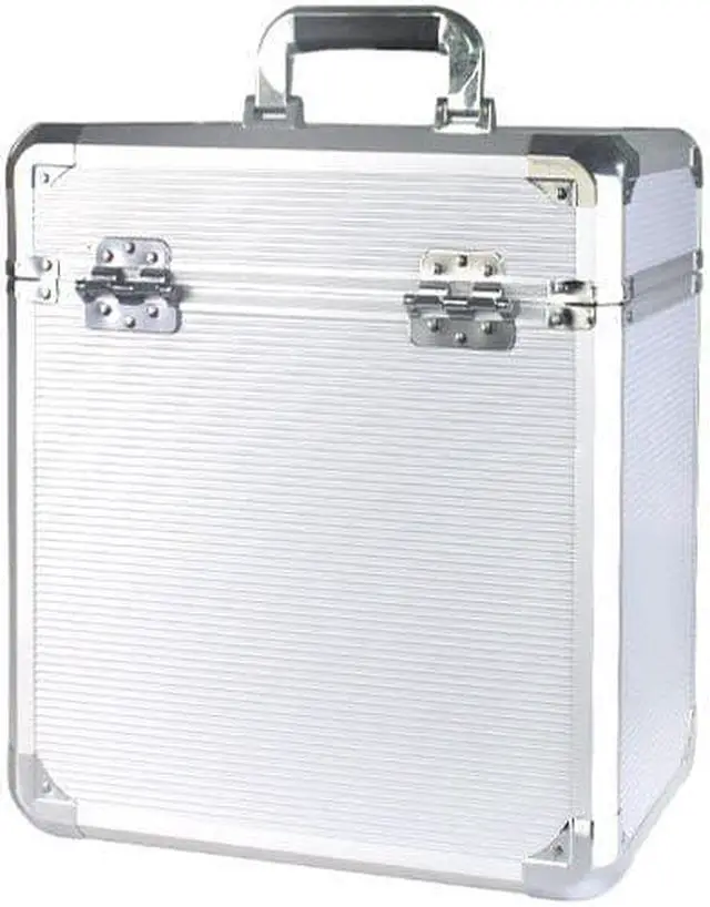Main image of Aluminum Vinyl Disc LP Record Storage Case
